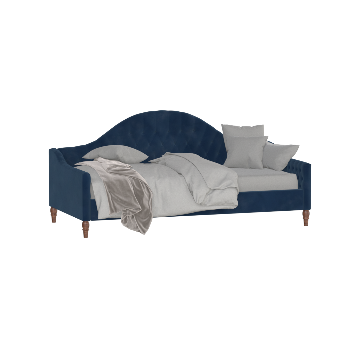 Elise Daybed with Elegant Curves and Versatile Comfort