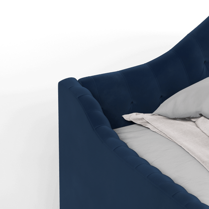 Elise Daybed with Elegant Curves and Versatile Comfort