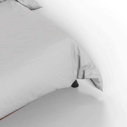 Evelina Curved Headboard Bed in Soft Upholstery