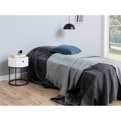 Bedside Table Polo - White