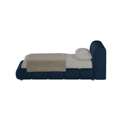 Flauschiges Doppelbett