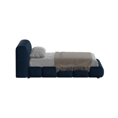 Flauschiges Doppelbett