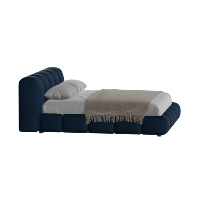 Flauschiges Doppelbett
