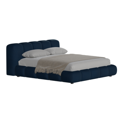 Flauschiges Doppelbett