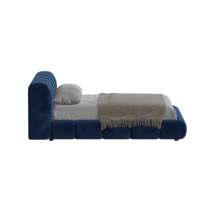 Flauschiges Doppelbett
