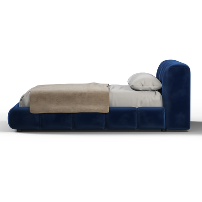 Flauschiges Doppelbett