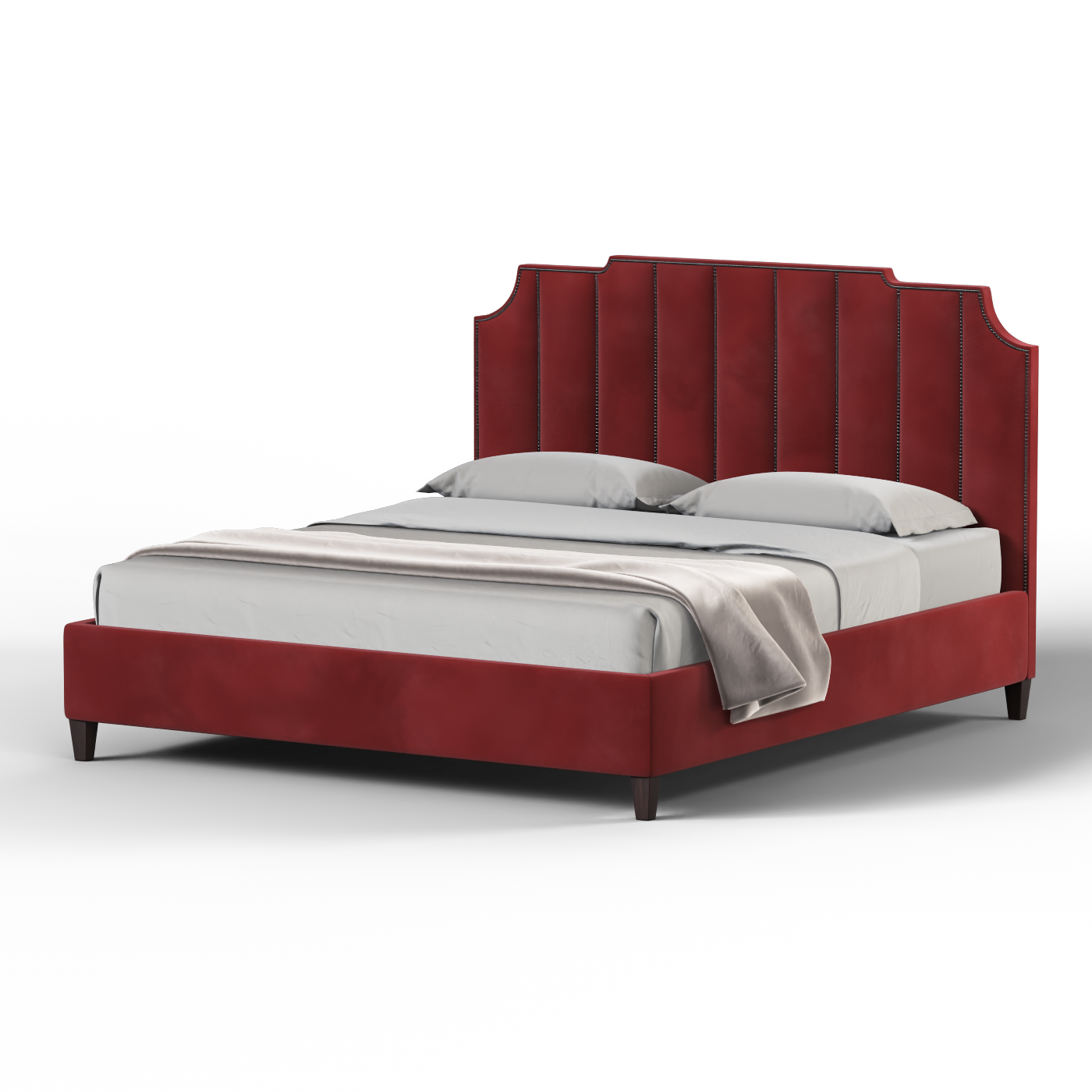 Gabriella Bed with High headboard