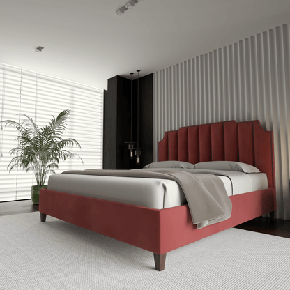 Gabriella Bed with High headboard