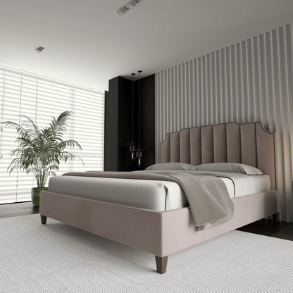 Gabriella Bed with High headboard