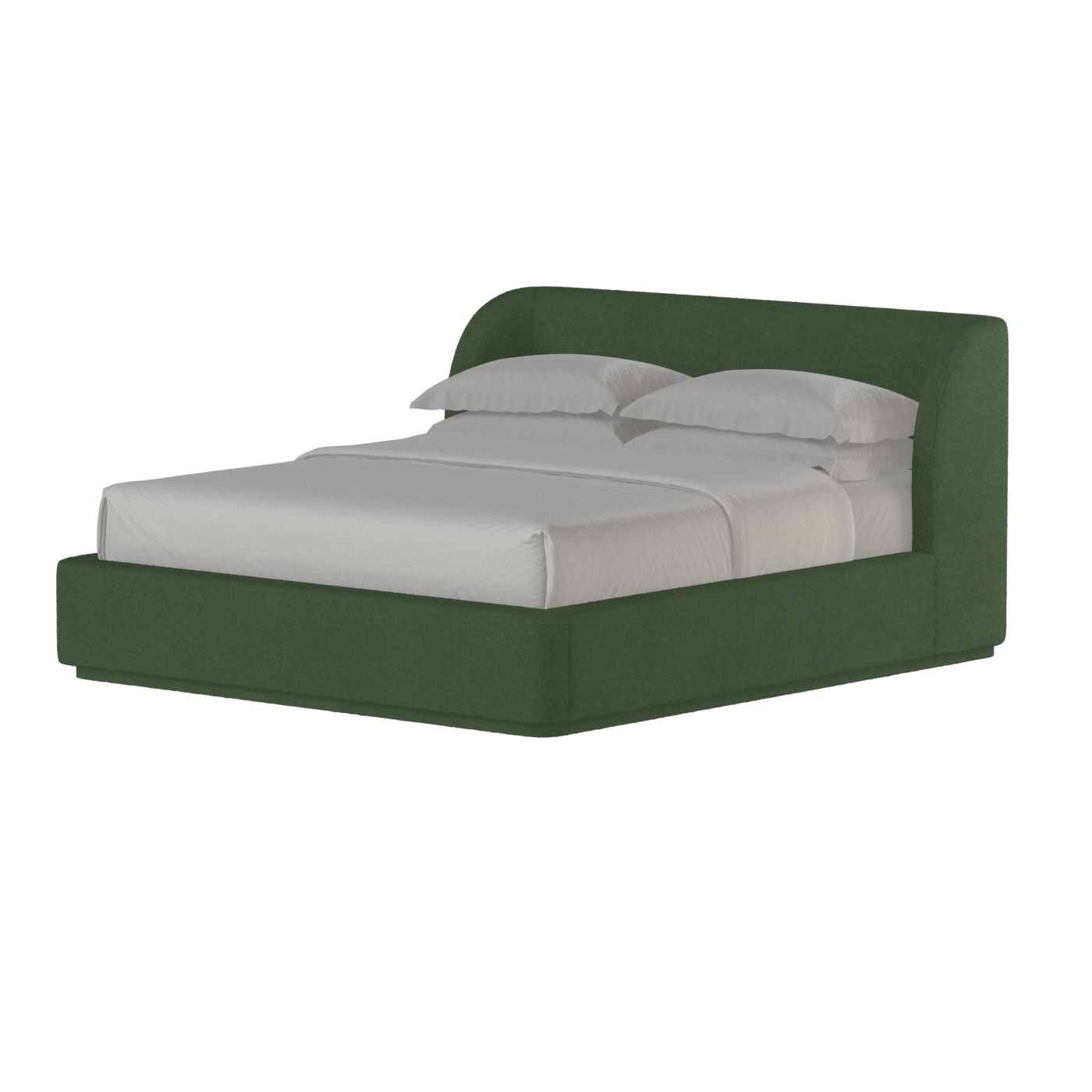 Giacomo Double Bed with Wide Panelled Headboard