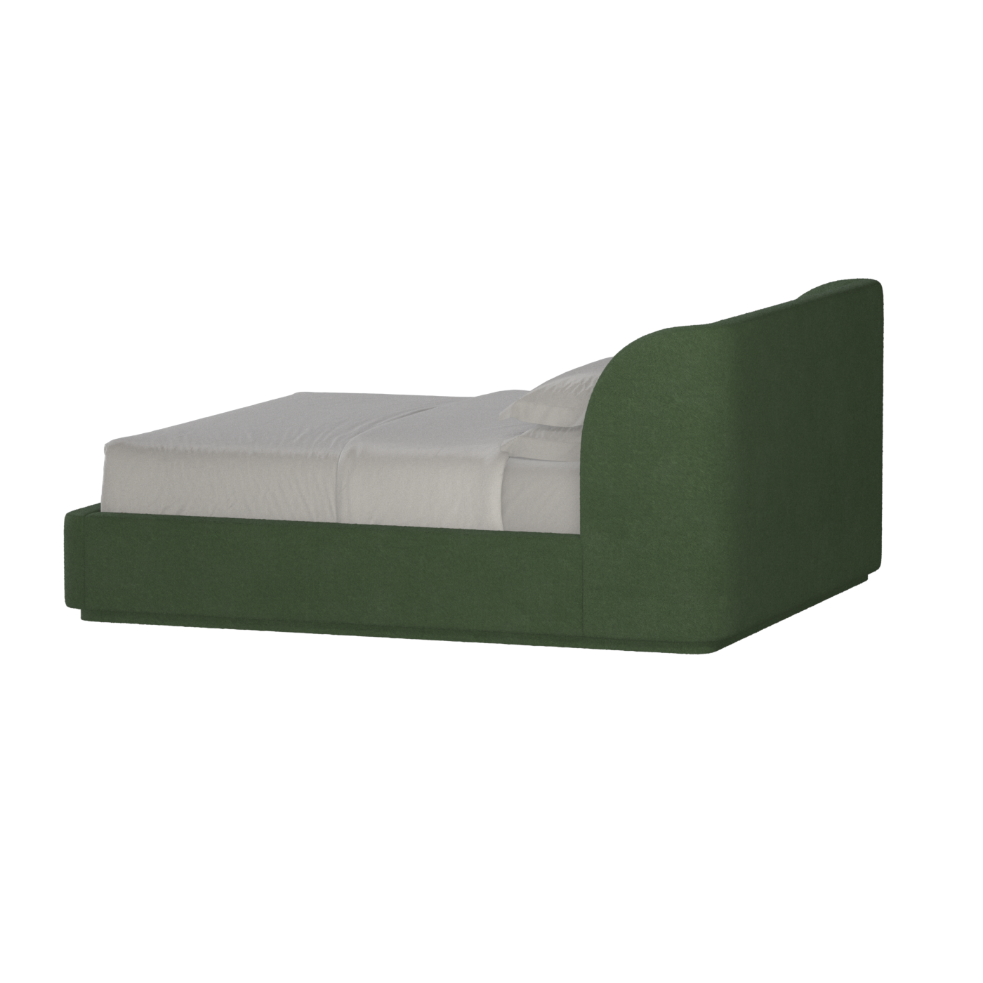 Giacomo Double Bed with Wide Panelled Headboard