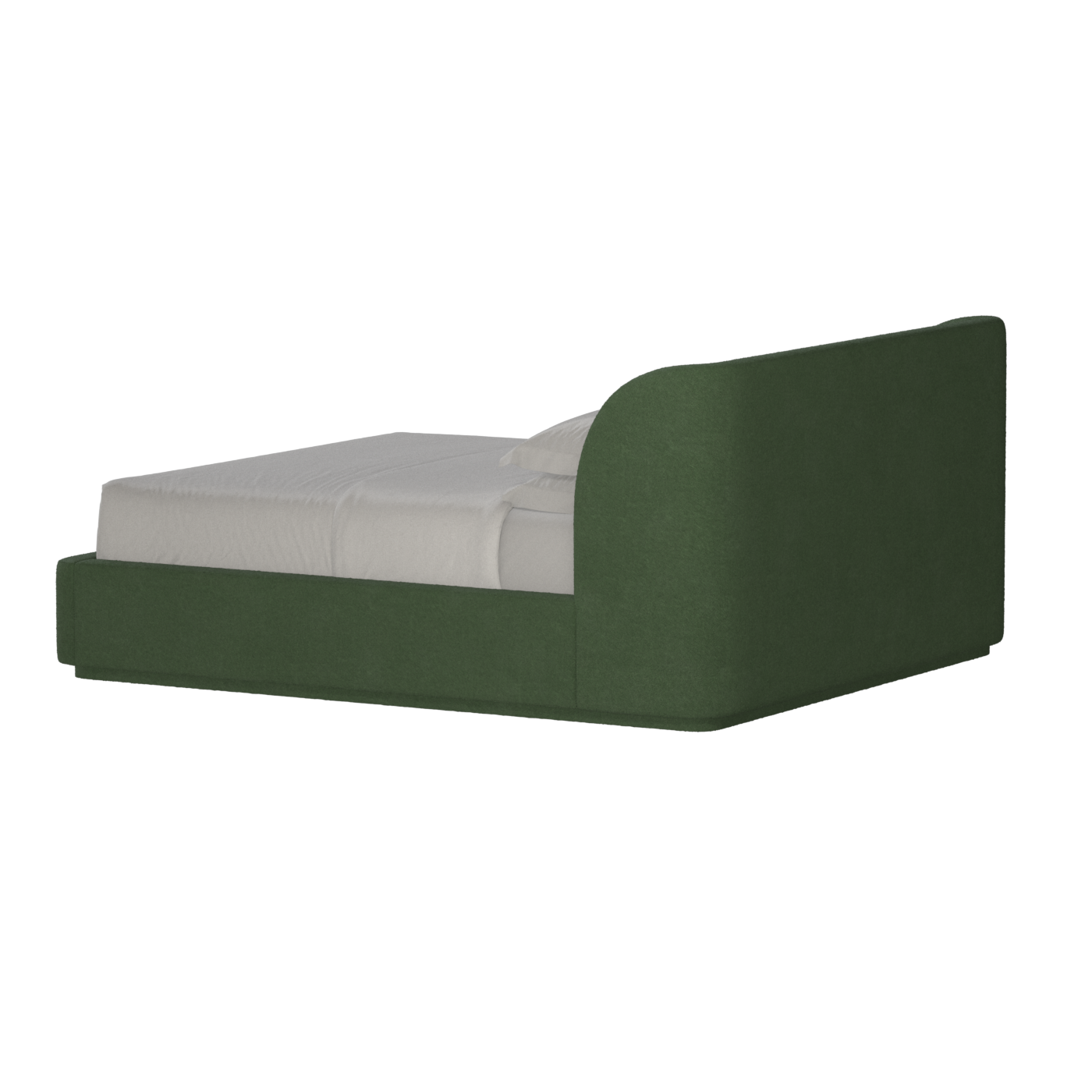 Giacomo Double Bed with Wide Panelled Headboard