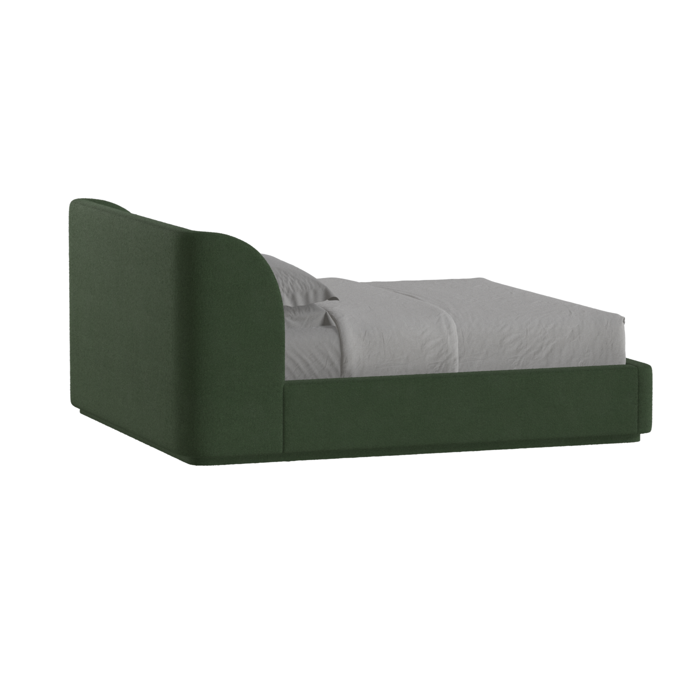 Giacomo Double Bed with Wide Panelled Headboard
