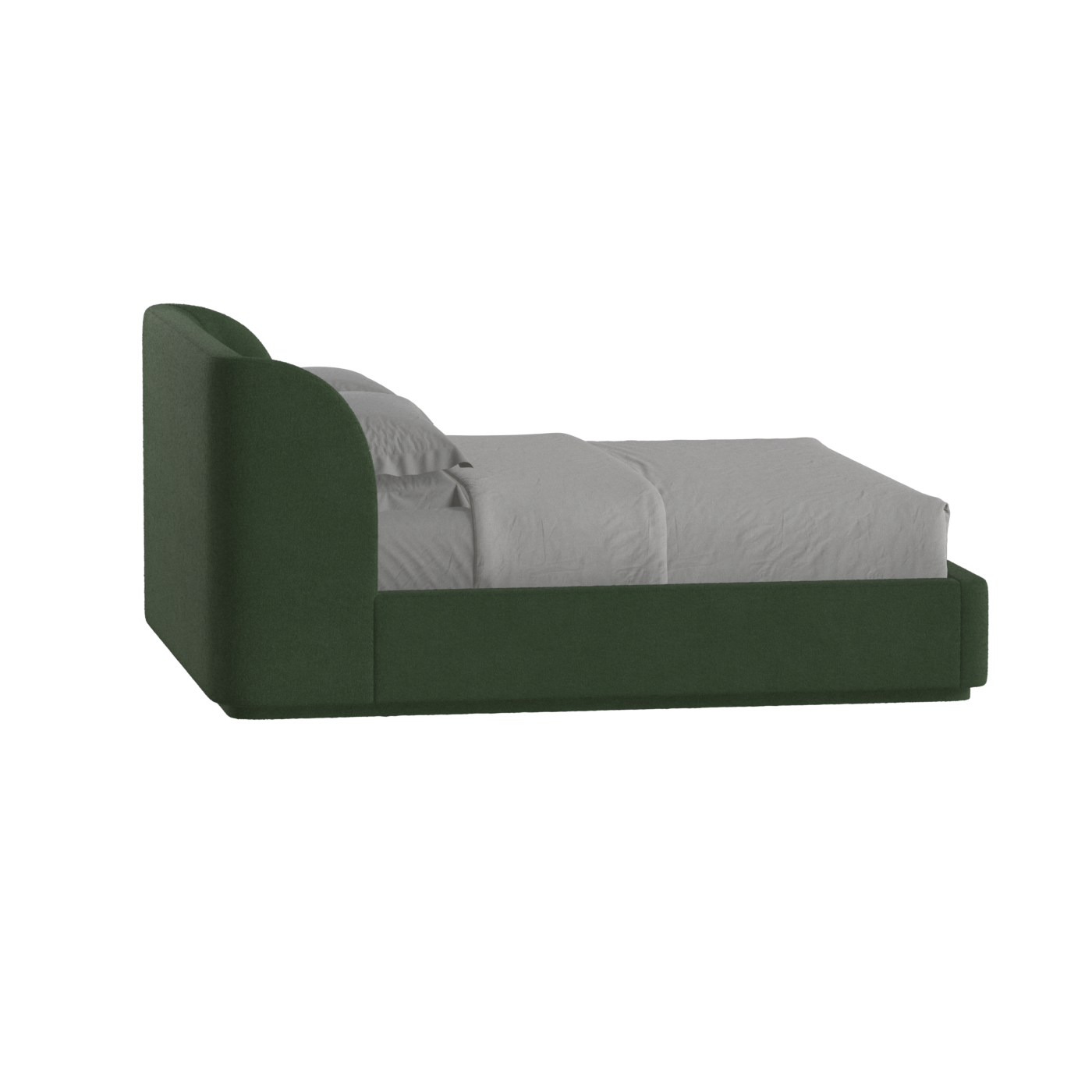 Giacomo Double Bed with Wide Panelled Headboard