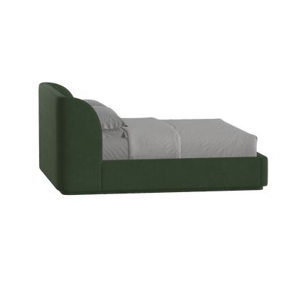 Giacomo Double Bed with Wide Panelled Headboard