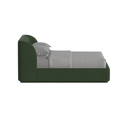 Giacomo Double Bed with Wide Panelled Headboard