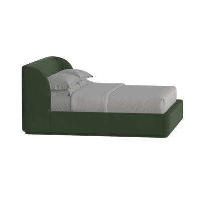 Giacomo Double Bed with Wide Panelled Headboard