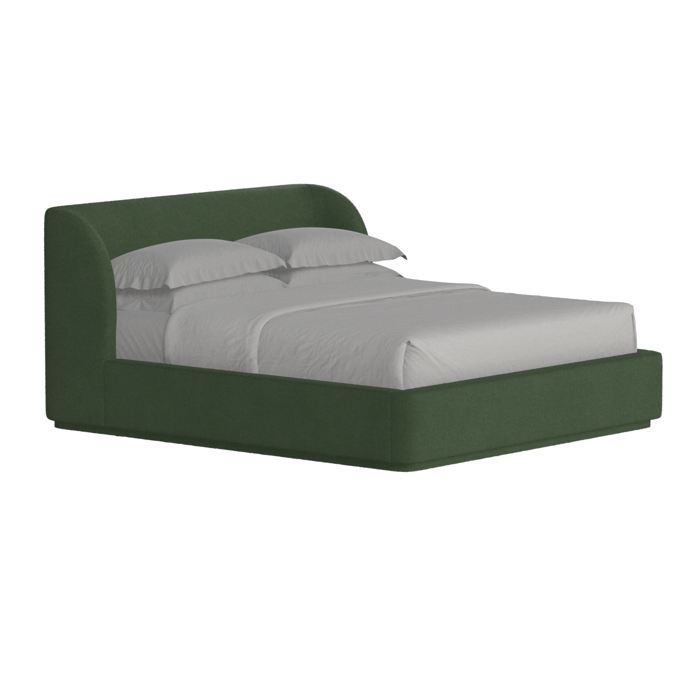 Giacomo Double Bed with Wide Panelled Headboard