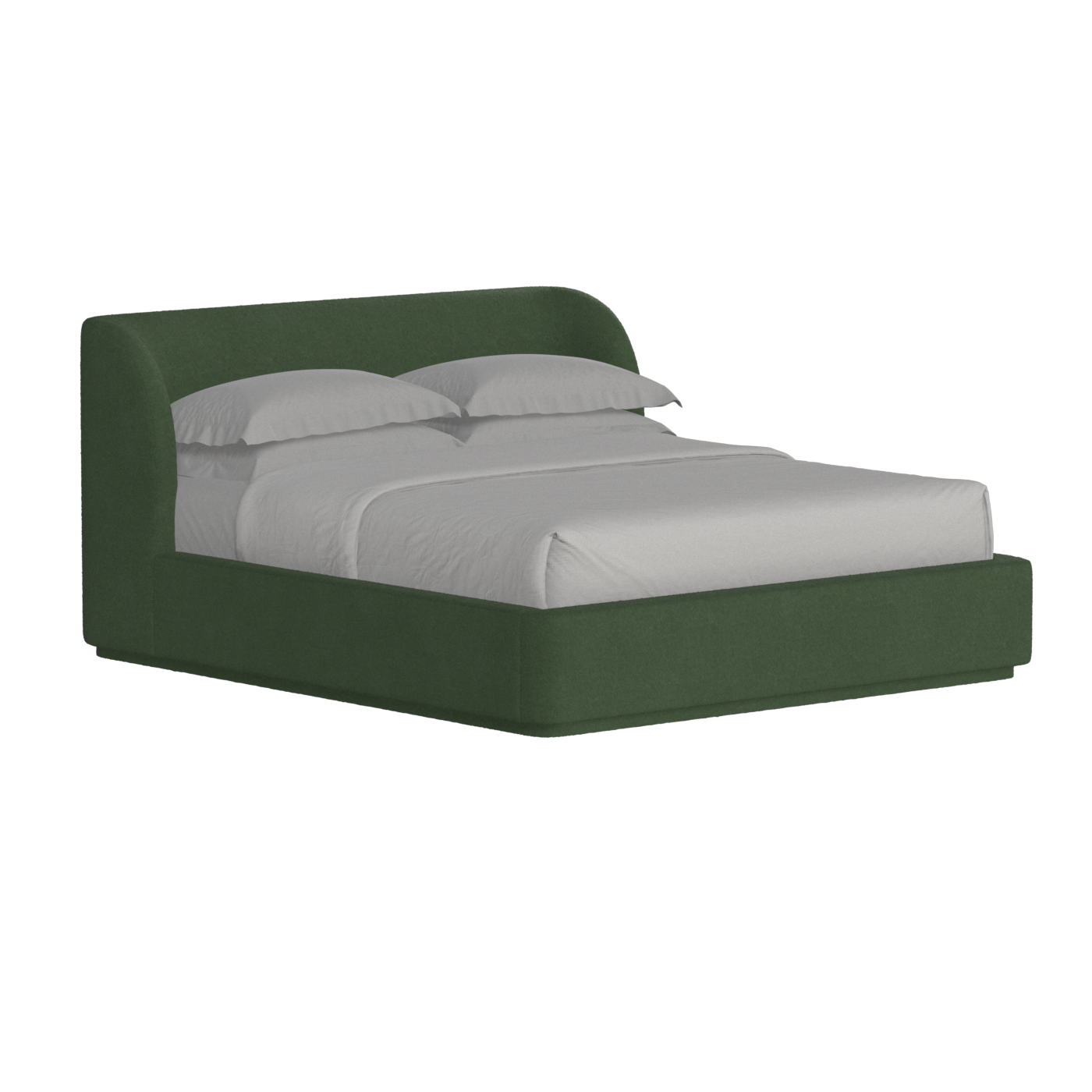 Giacomo Double Bed with Wide Panelled Headboard