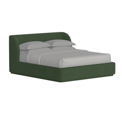 Giacomo Double Bed with Wide Panelled Headboard