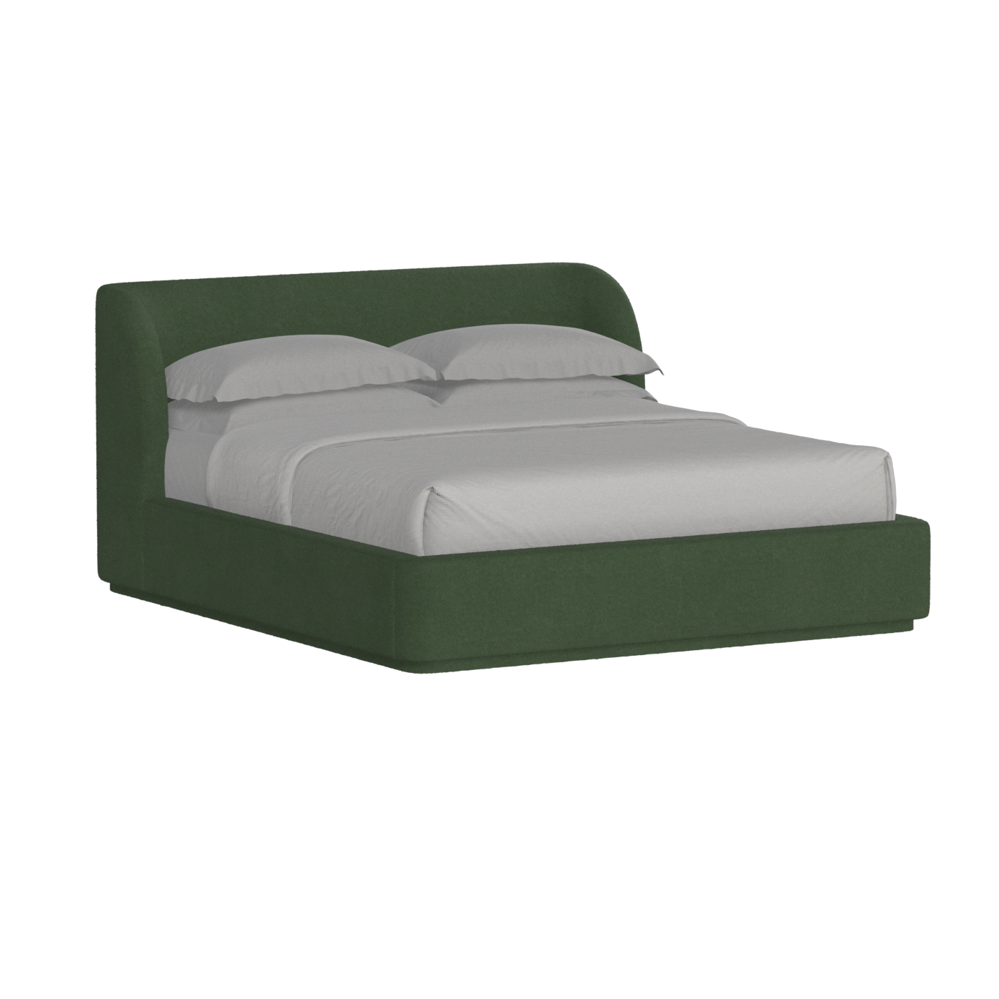 Giacomo Double Bed with Wide Panelled Headboard
