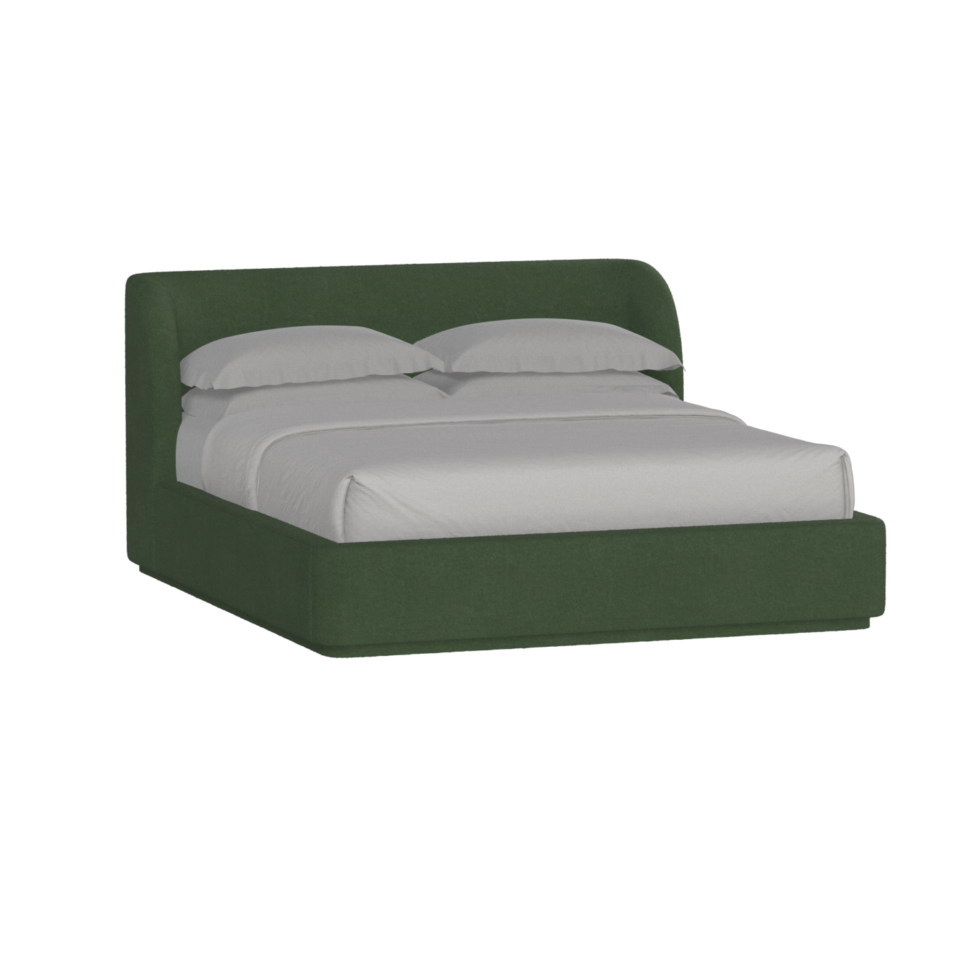 Giacomo Double Bed with Wide Panelled Headboard