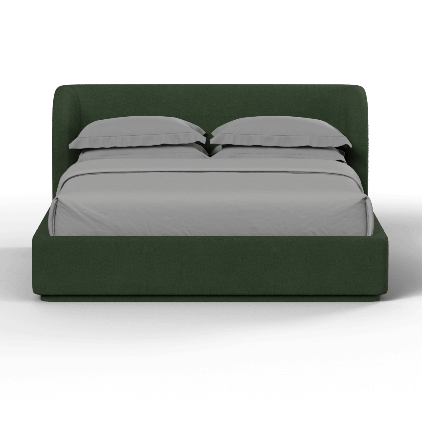 Giacomo Double Bed with Wide Panelled Headboard
