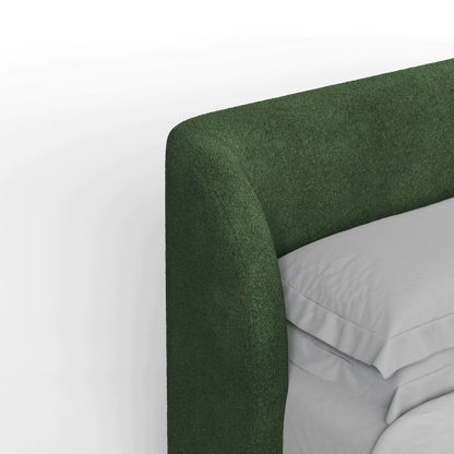 Giacomo Double Bed with Wide Panelled Headboard