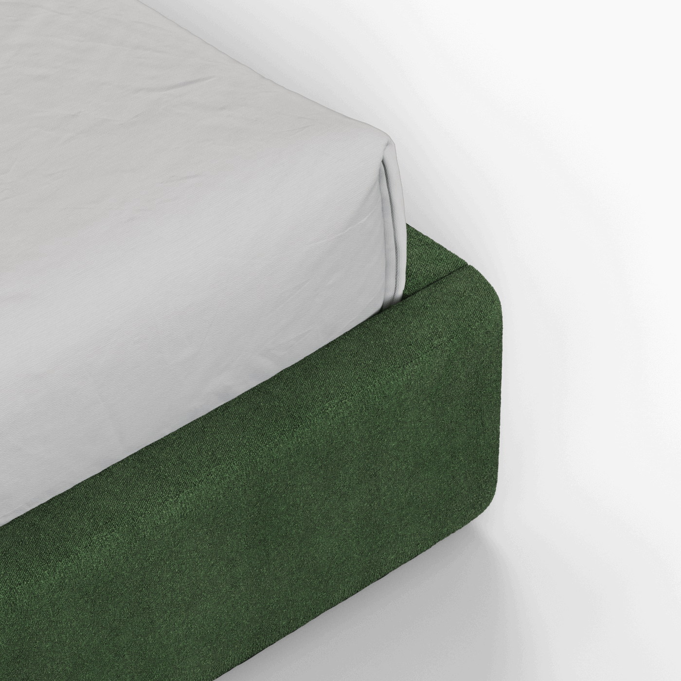 Giacomo Double Bed with Wide Panelled Headboard