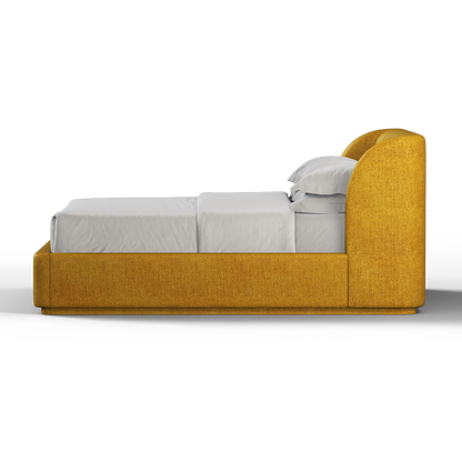Giacomo Double Bed with Wide Panelled Headboard
