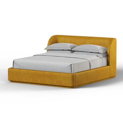 Giacomo Double Bed with Wide Panelled Headboard