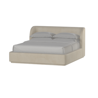 Giacomo Double Bed with Wide Panelled Headboard