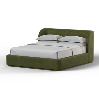Giacomo Double Bed with Wide Panelled Headboard