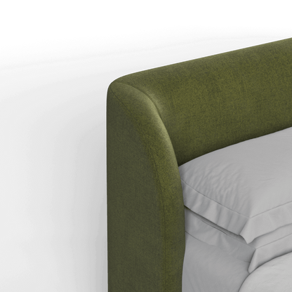 Giacomo Double Bed with Wide Panelled Headboard