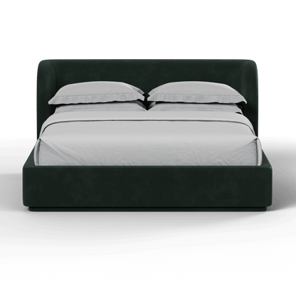 Giacomo Double Bed with Wide Panelled Headboard