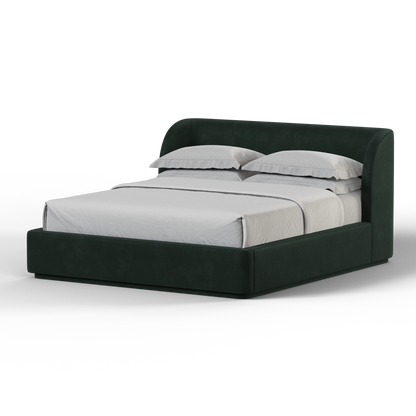 Giacomo Double Bed with Wide Panelled Headboard