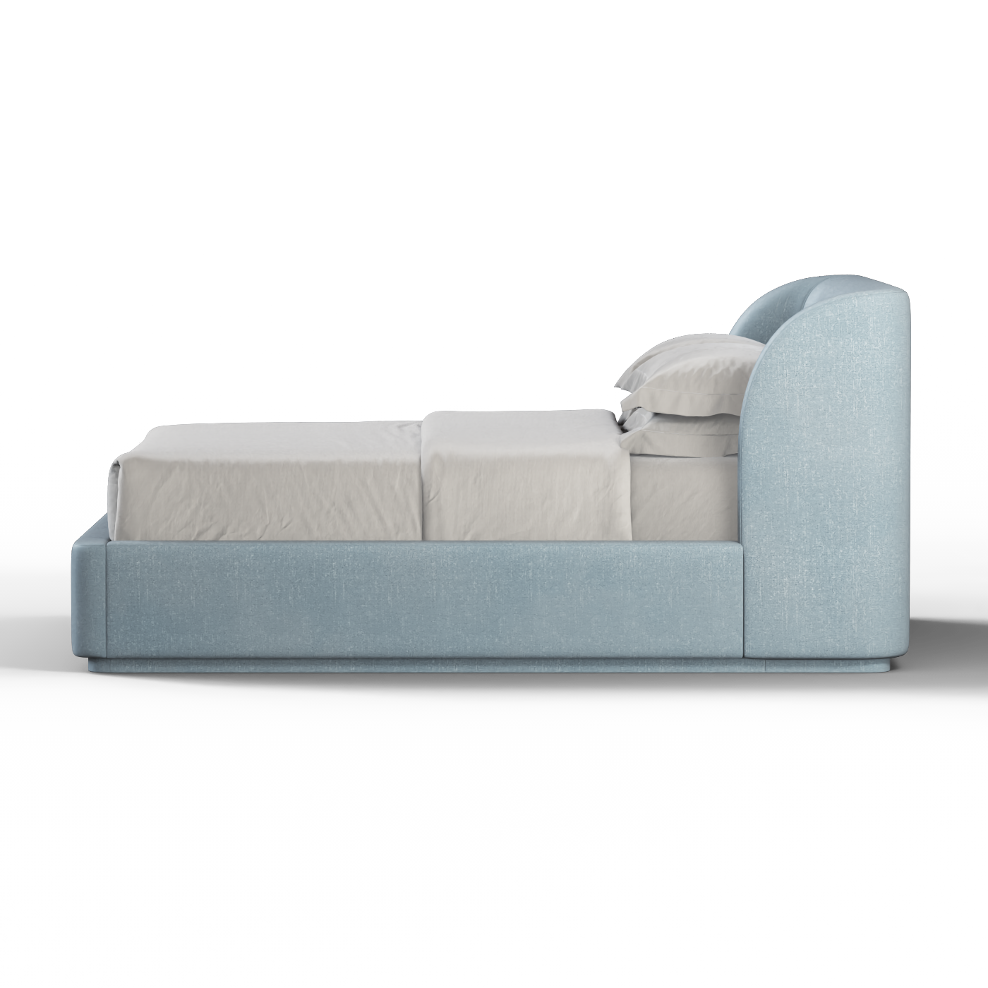 Giacomo Double Bed with Wide Panelled Headboard
