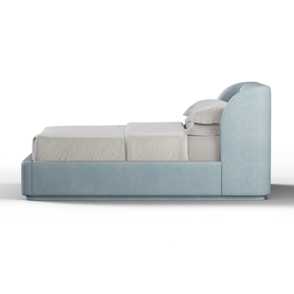 Giacomo Double Bed with Wide Panelled Headboard