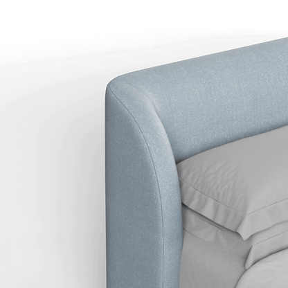 Giacomo Double Bed with Wide Panelled Headboard