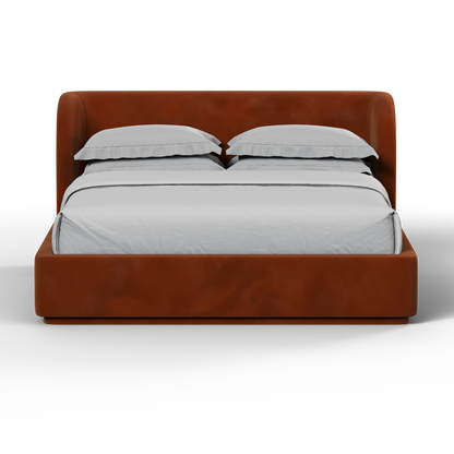Giacomo Double Bed with Wide Panelled Headboard