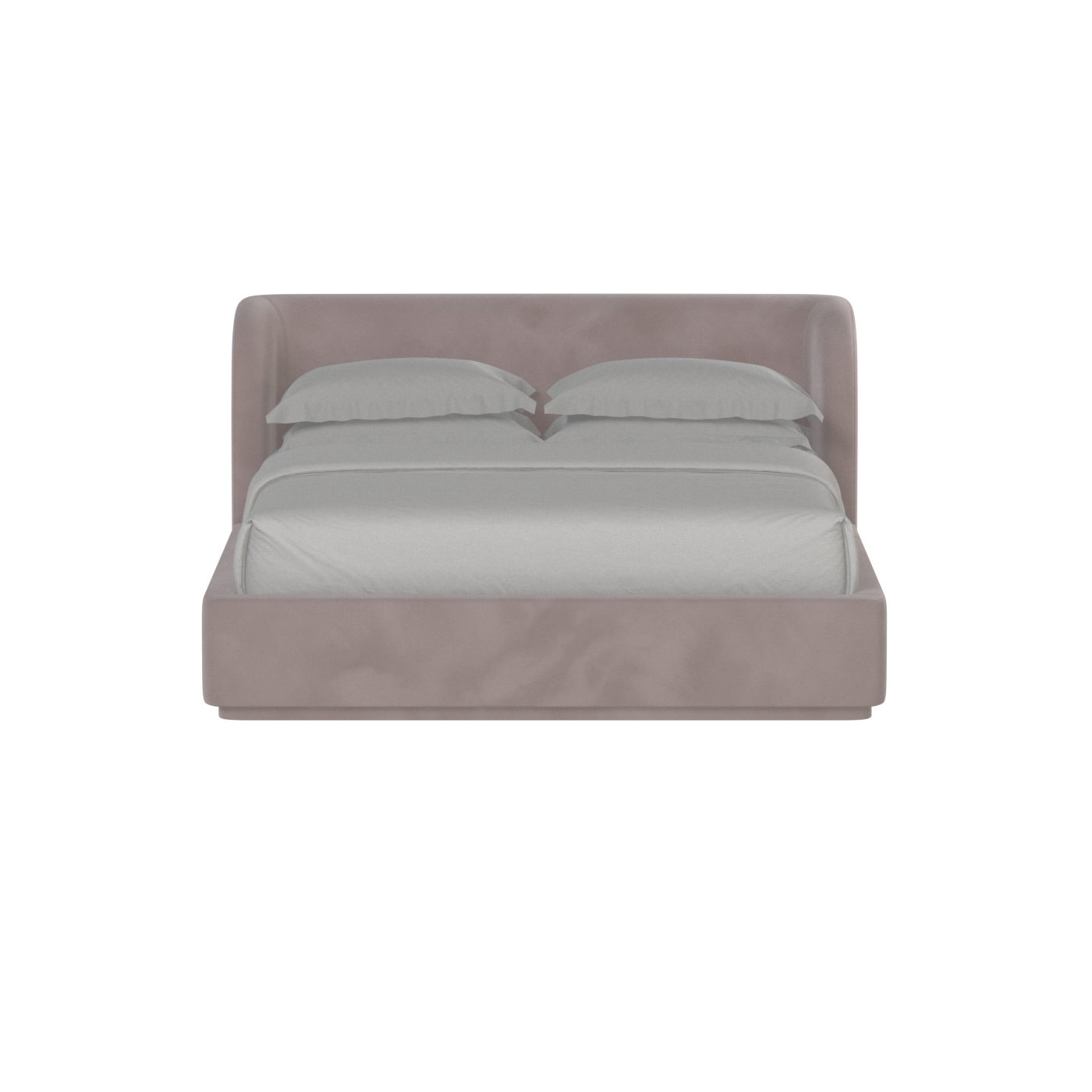 Giacomo Double Bed with Wide Panelled Headboard