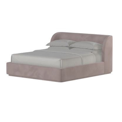 Giacomo Double Bed with Wide Panelled Headboard