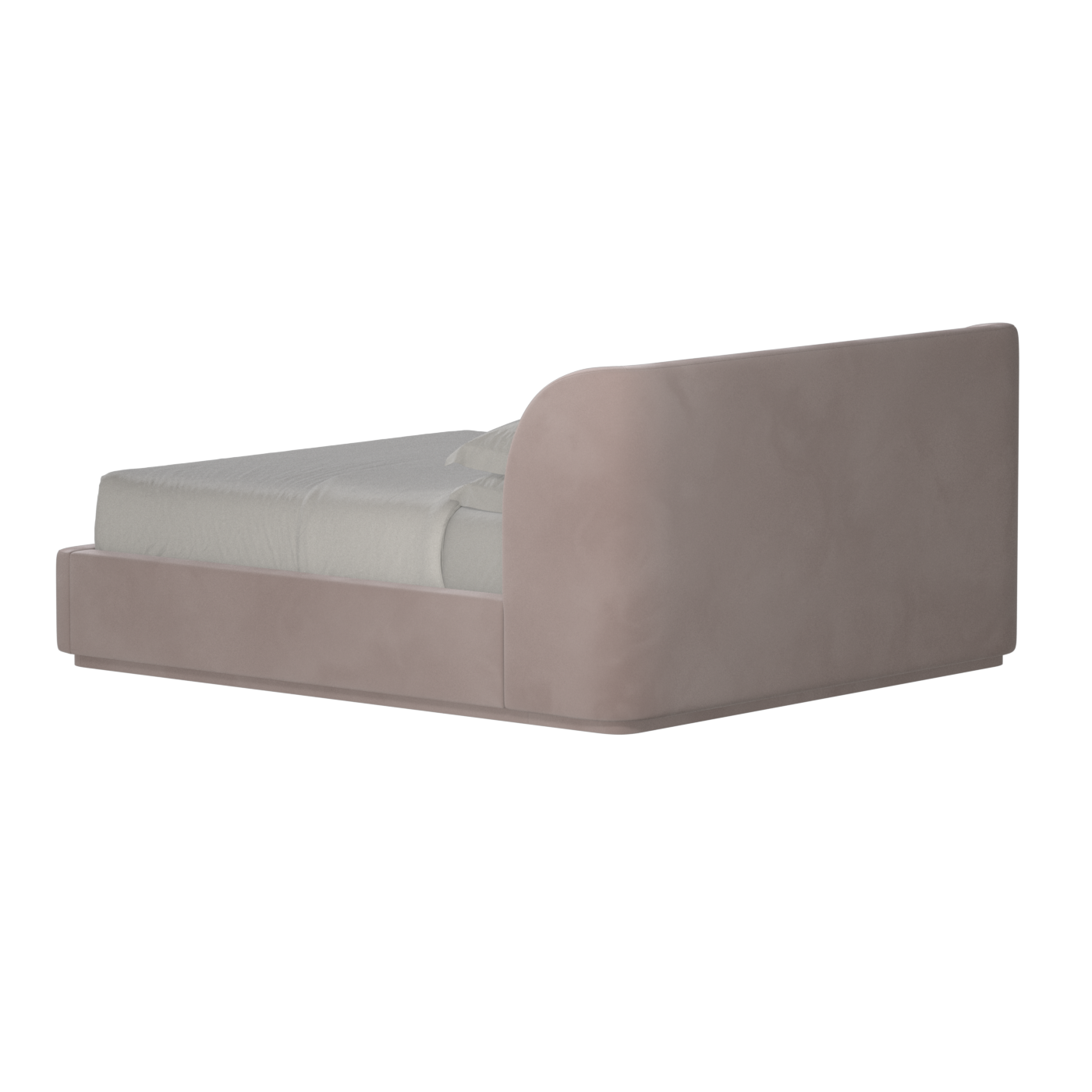Giacomo Double Bed with Wide Panelled Headboard