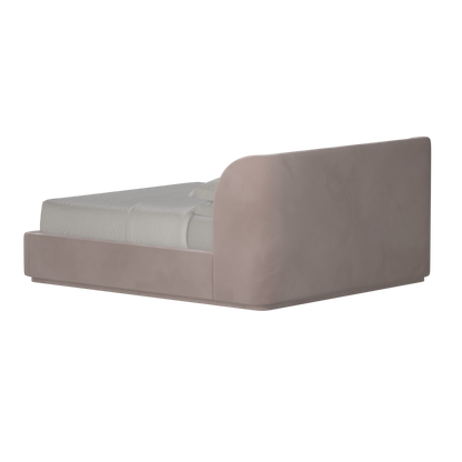Giacomo Double Bed with Wide Panelled Headboard
