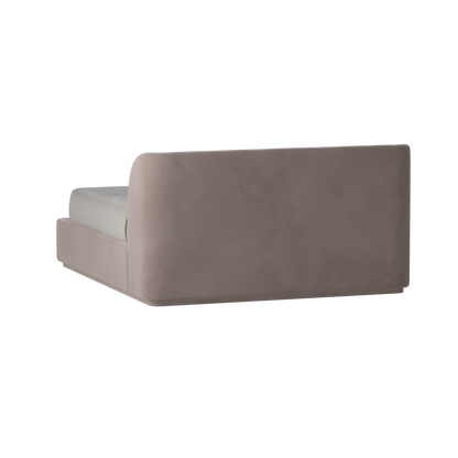 Giacomo Double Bed with Wide Panelled Headboard