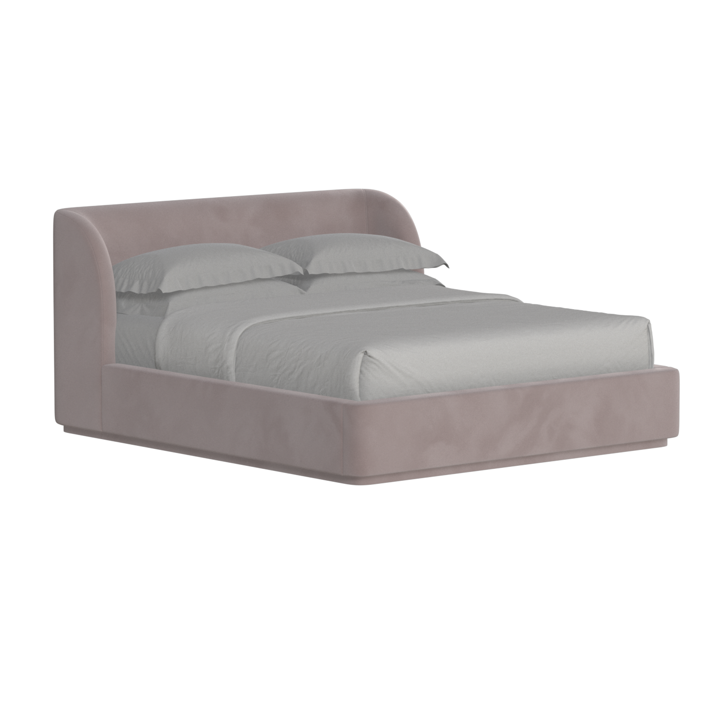 Giacomo Double Bed with Wide Panelled Headboard