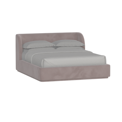 Giacomo Double Bed with Wide Panelled Headboard