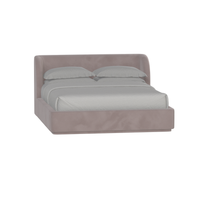Giacomo Double Bed with Wide Panelled Headboard
