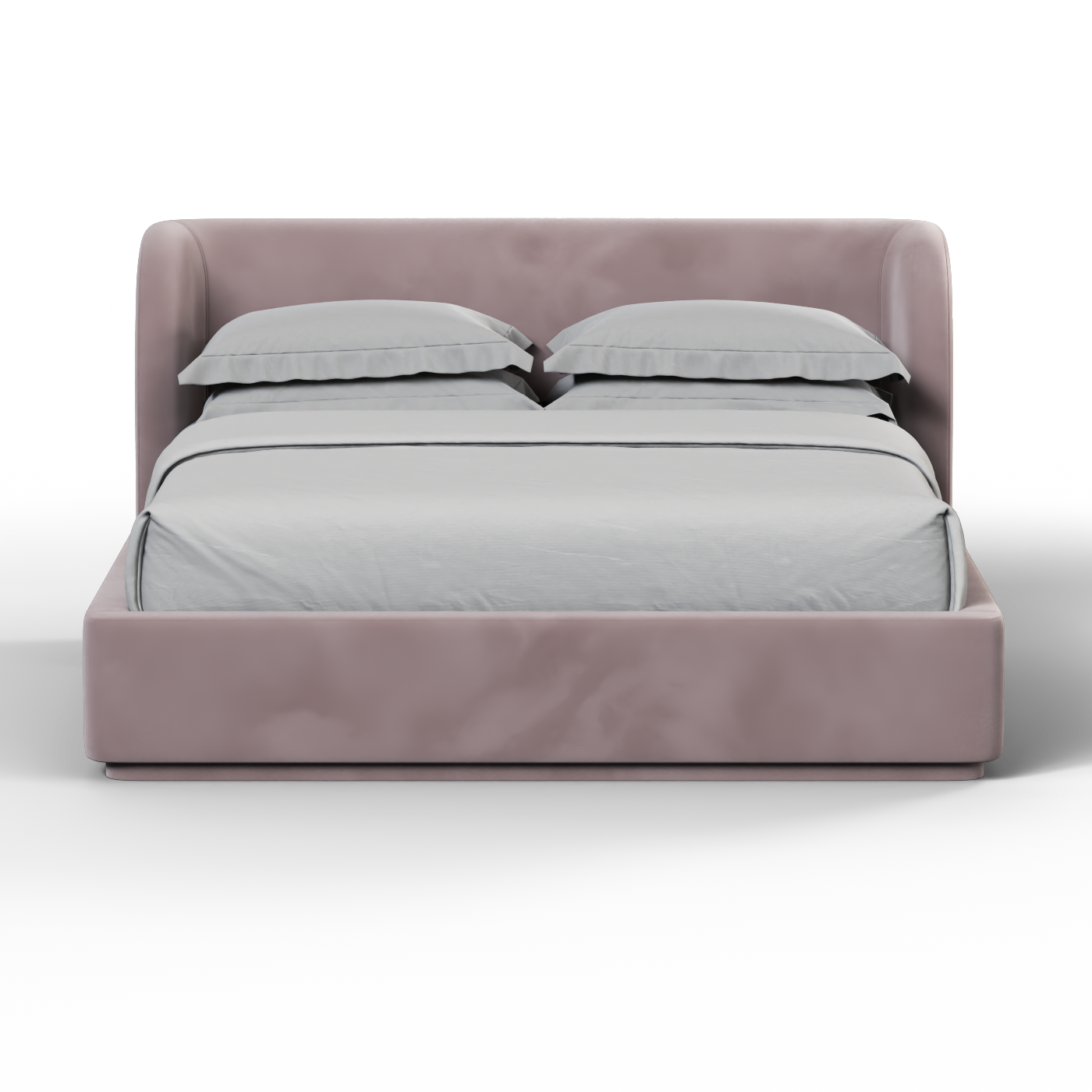 Giacomo Double Bed with Wide Panelled Headboard