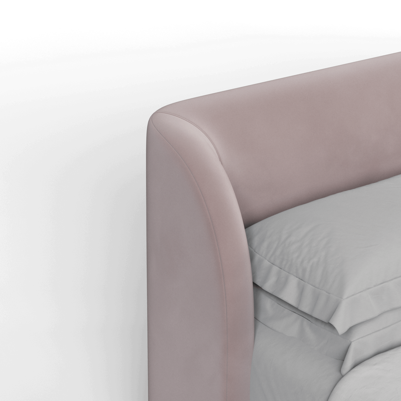 Giacomo Double Bed with Wide Panelled Headboard